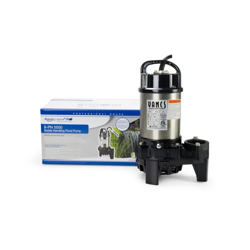 8-PN 5500 SOLIDS-HANDLING POND PUMP