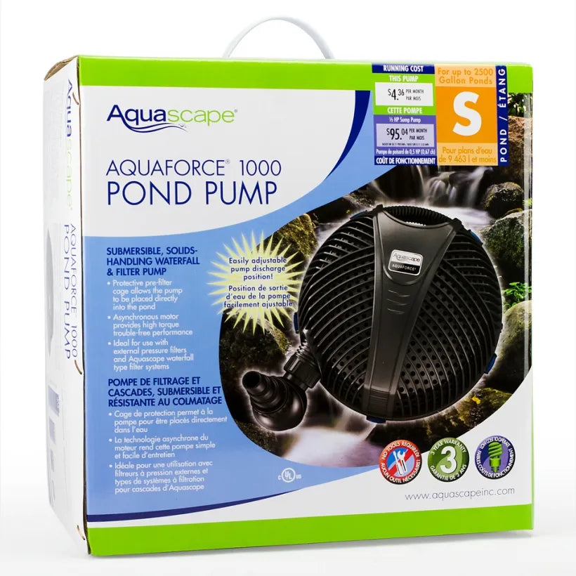 AQUAFORCE 1000 SOLIDS-HANDLING POND PUMP