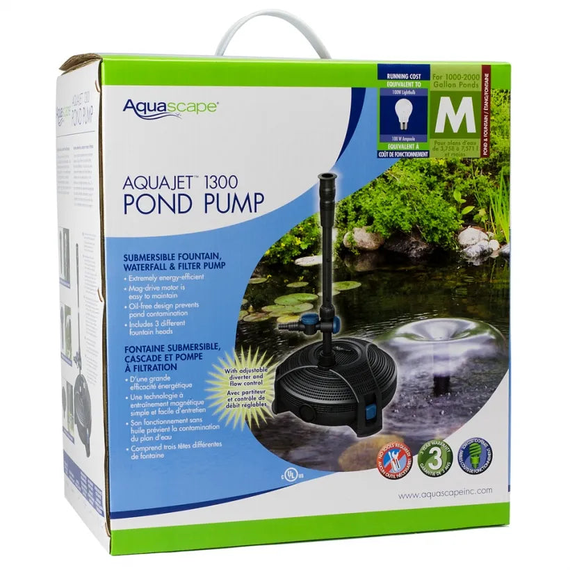 AQUAJET 1300 POND PUMP