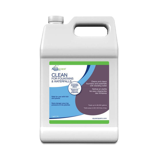 CLEAN FOR FOUNTAINS AND WATERFALLS - 1 GAL / 3.78 L