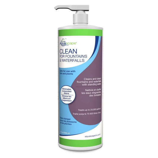 CLEAN FOR FOUNTAINS AND WATERFALLS - 32 OZ / 946 ML