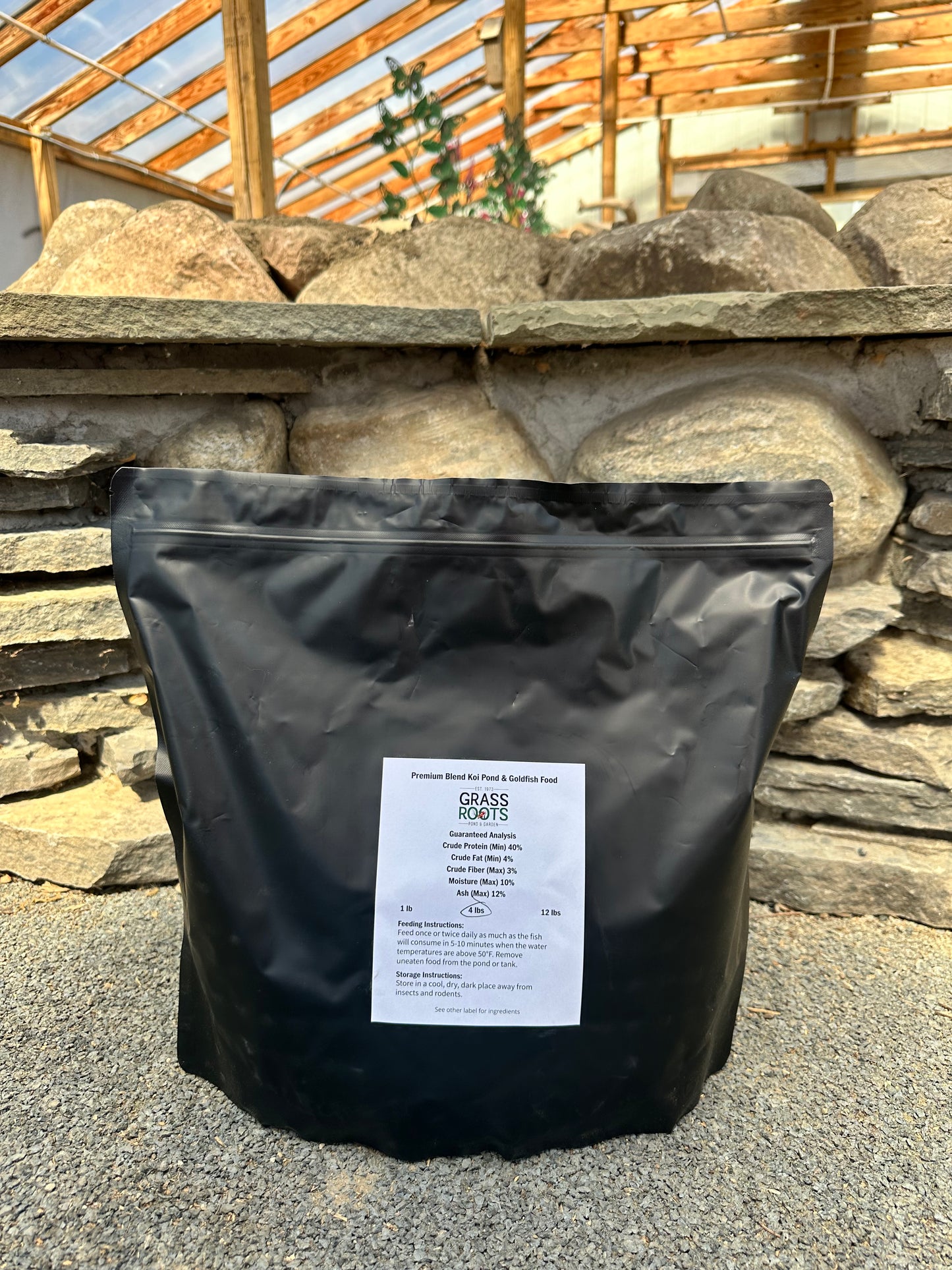 4# Fish Food Large Pellet