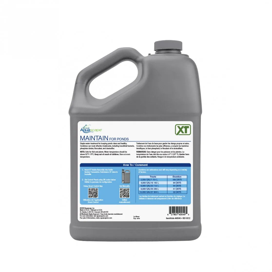 MAINTAIN FOR PONDS XT - 1 GAL / 3.78 L