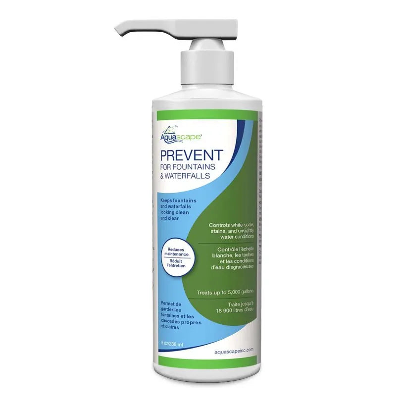 PREVENT FOR FOUNTAINS AND WATERFALLS - 8 OZ / 236 ML