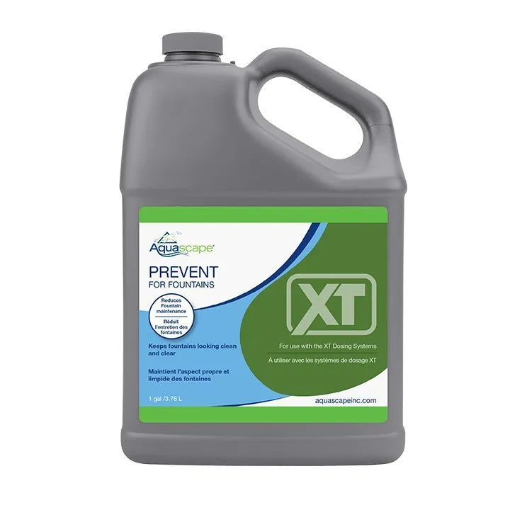 PREVENT FOR FOUNTAINS AND WATERFALLS XT - 1 GAL / 3.78 L
